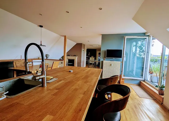 Grosszuegige Maisonette Ueber Dem Leipziger Zentrum * Lipcse