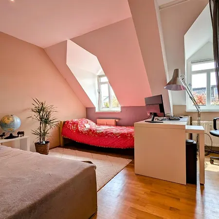 Lägenhet Grosszuegige Maisonette Ueber Dem Leipziger Zentrum