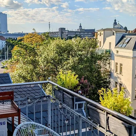 Großzügige Maisonette über Dem Leipziger Zentrum Apartment Leipzig